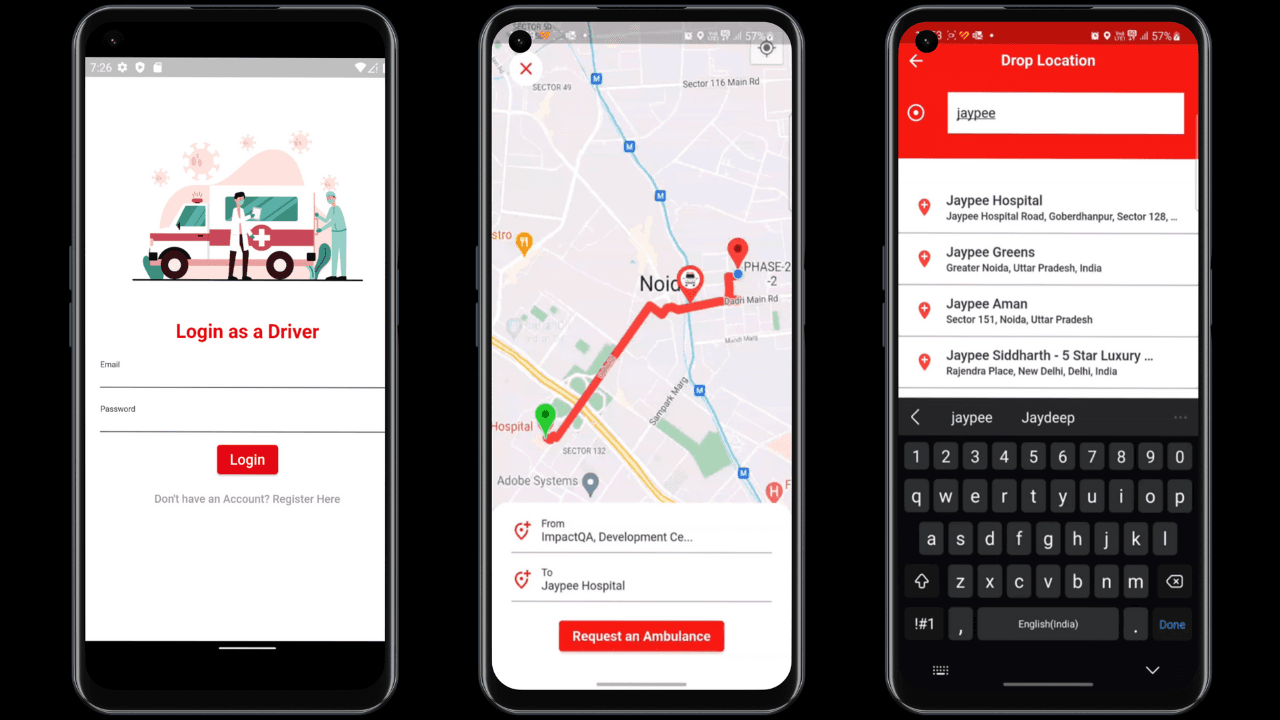 Lance - Ambulance Booking App